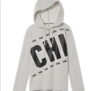 🆚PINK! Chicago half zip & campus pant set